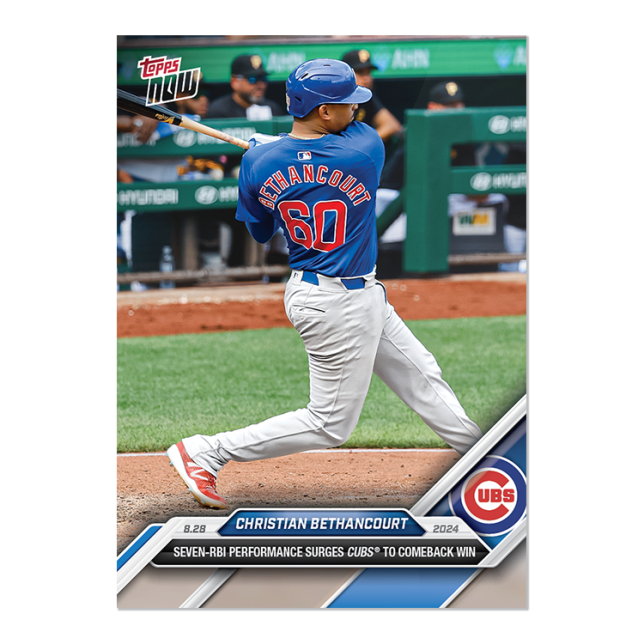 2024 Topps Now #604 Christian Bethancourt