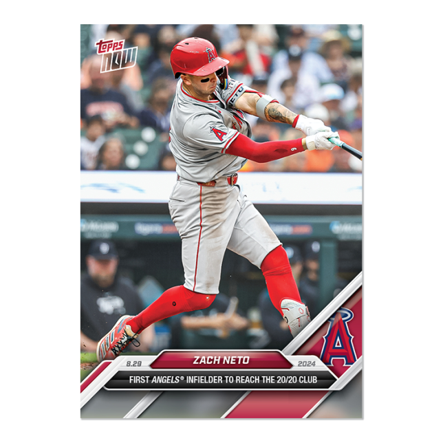 2024 Topps Now #610 Zach Neto