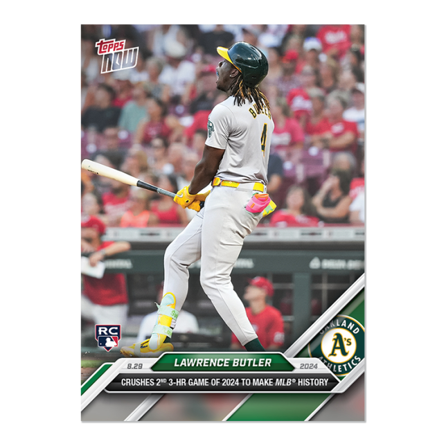 2024 Topps Now #611 Lawrence Butler
