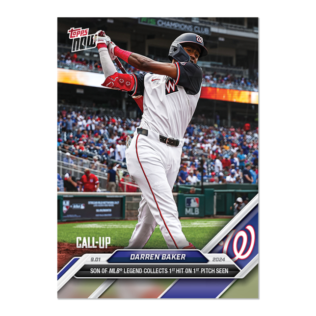 2024 Topps Now #626 Darren Baker
