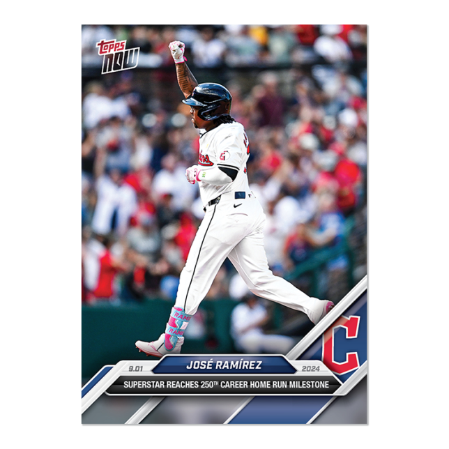 2024 Topps Now #628 José Ramírez