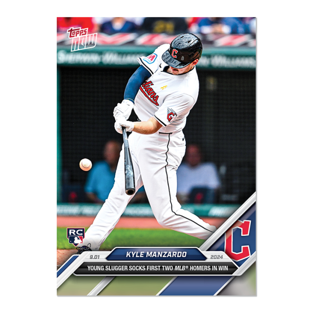 2024 Topps Now #629 Kyle Manzardo