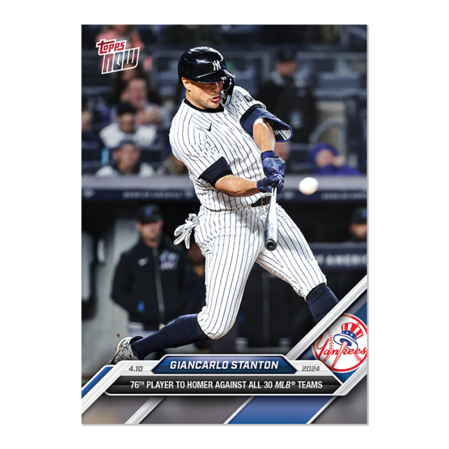 2024 Topps Now #63 Giancarlo Stanton