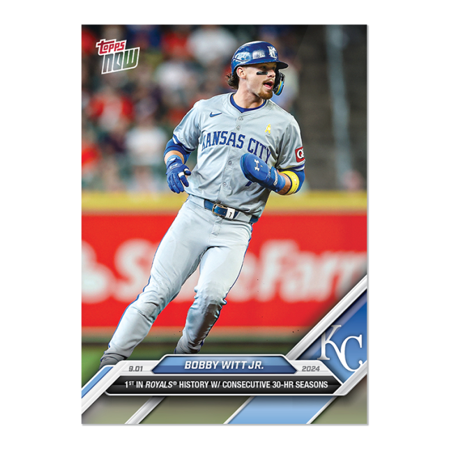 2024 Topps Now #634 Bobby Witt Jr.