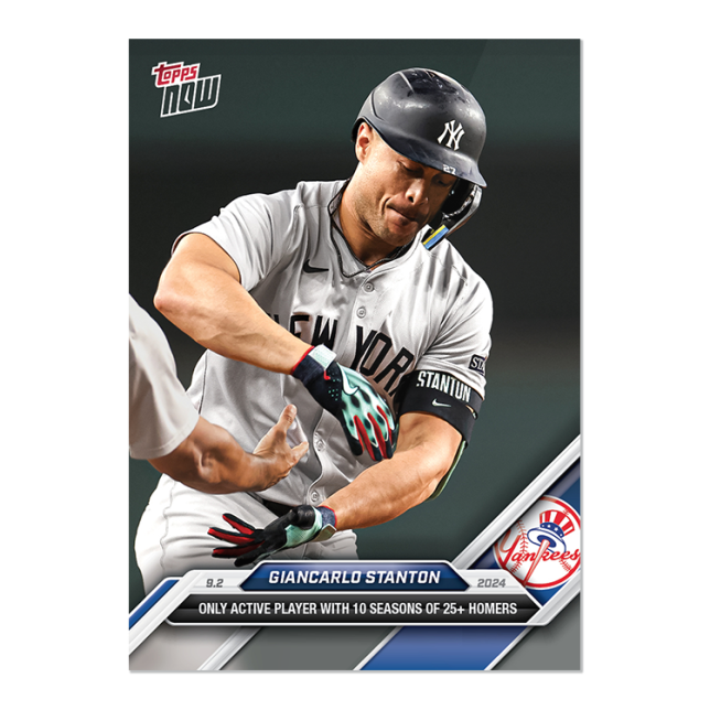 2024 Topps Now #636 Giancarlo Stanton
