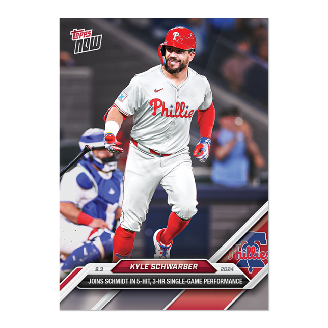 2024 Topps Now #638 Kyle Schwarber