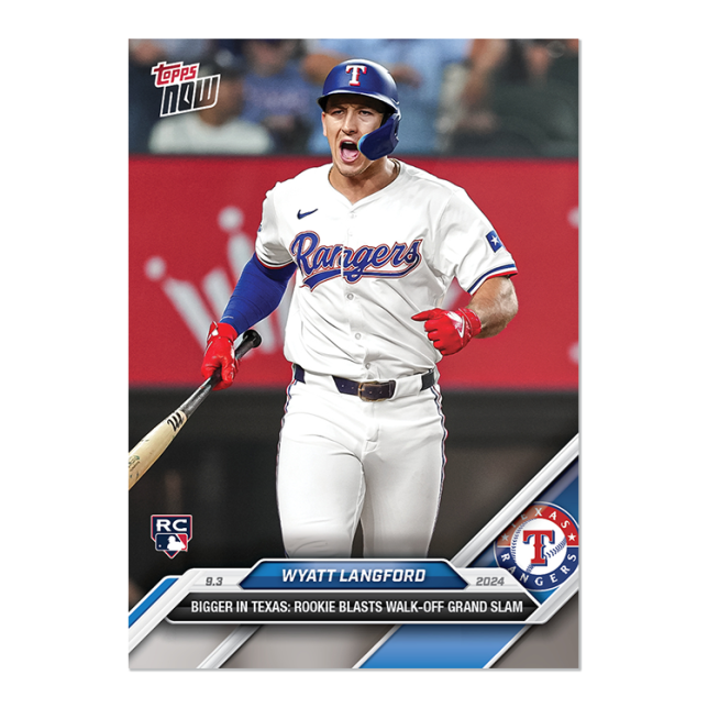 2024 Topps Now #640 Wyatt Langford