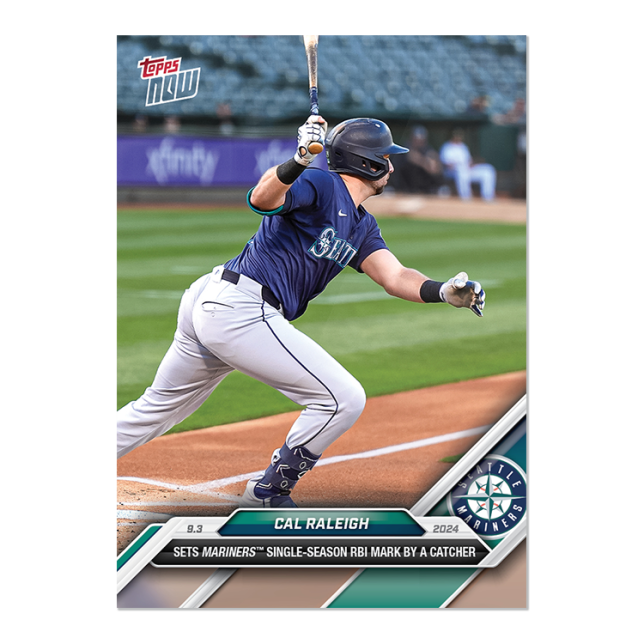 2024 Topps Now #642 Cal Raleigh