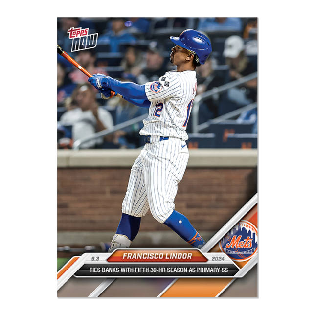 2024 Topps Now #643 Francisco Lindor