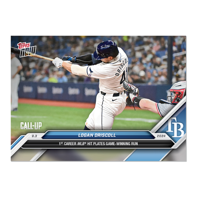2024 Topps Now #644 Logan Driscoll