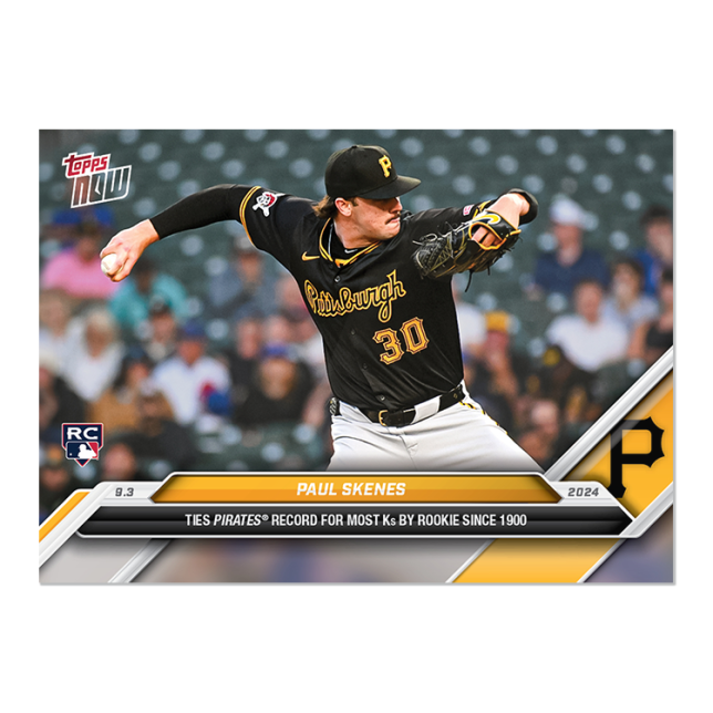 2024 Topps Now #645 Paul Skenes