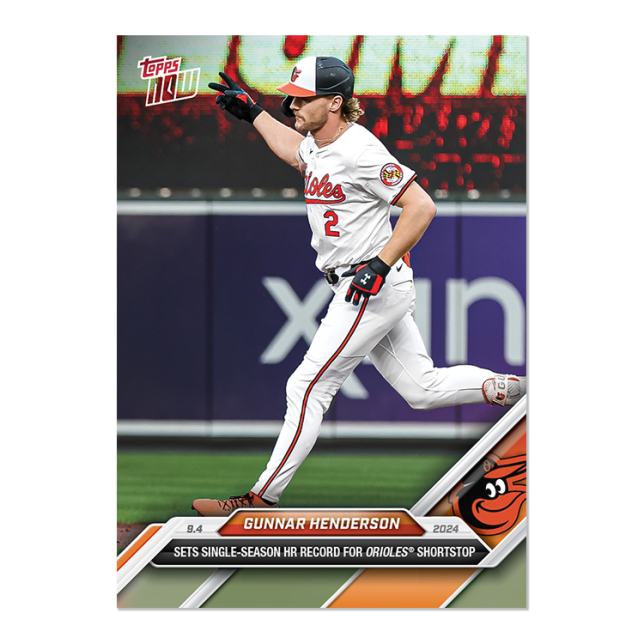 2024 Topps Now #646 Gunnar Henderson