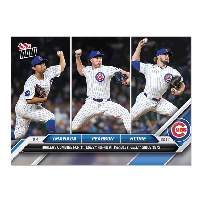 2024 Topps Now #648 Shota Imanaga/Nate Pearson/Porter Hodge