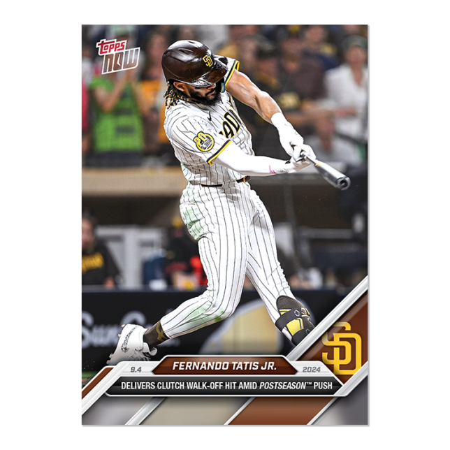 2024 Topps Now #650 Fernando Tatis Jr.