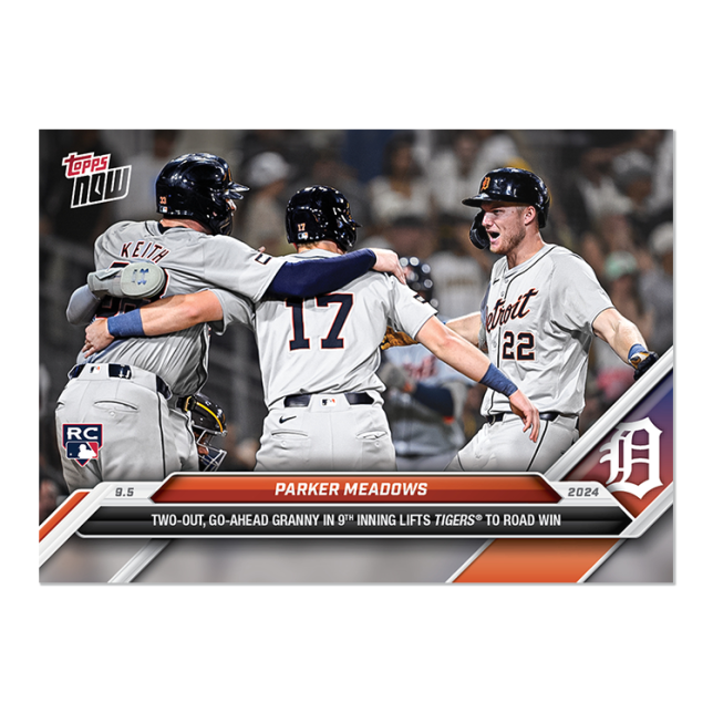 2024 Topps Now #653 Parker Meadows