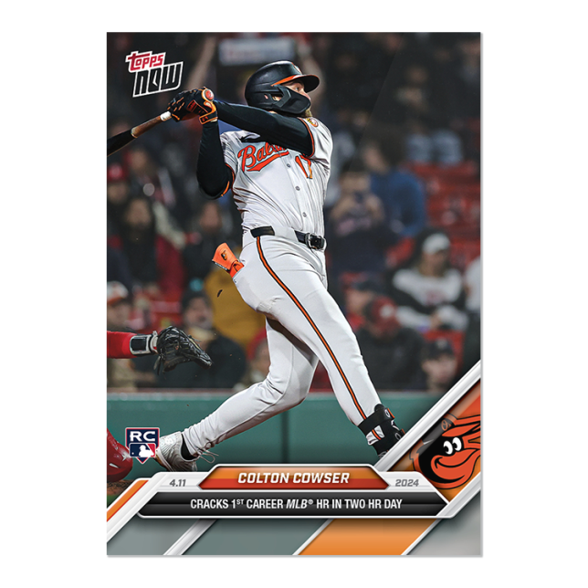 2024 Topps Now #66 Colton Cowser