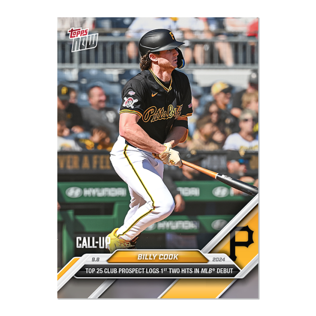 2024 Topps Now #662 Billy Cook