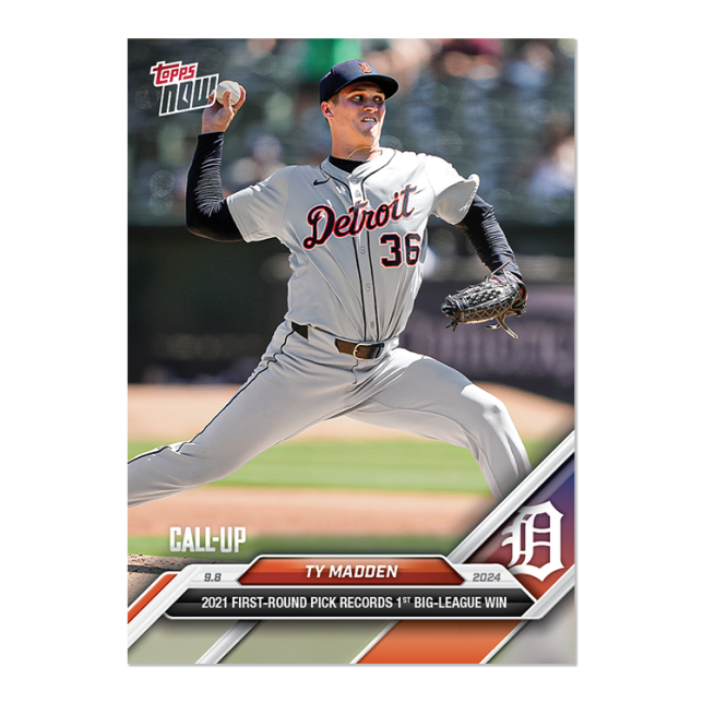 2024 Topps Now #664 Ty Madden