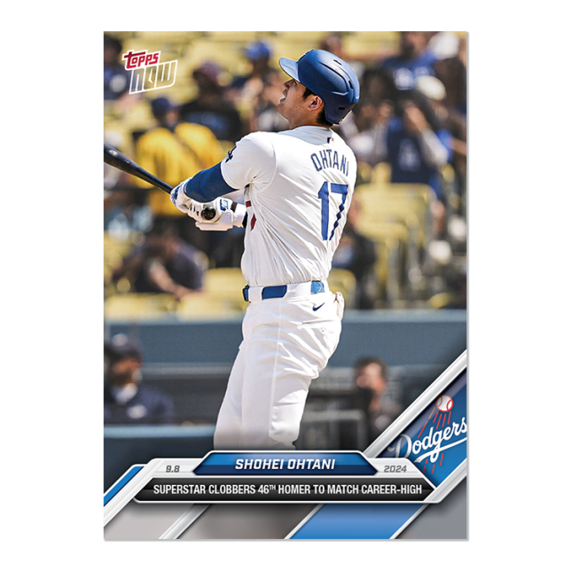 2024 Topps Now #665 Shohei Ohtani