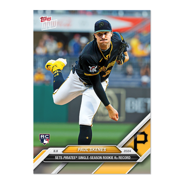 2024 Topps Now #667 Paul Skenes