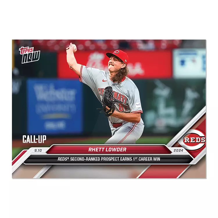 2024 Topps Now #676 Rhett Lowder