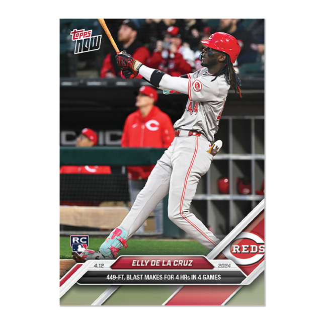 2024 Topps Now #68 Elly De La Cruz
