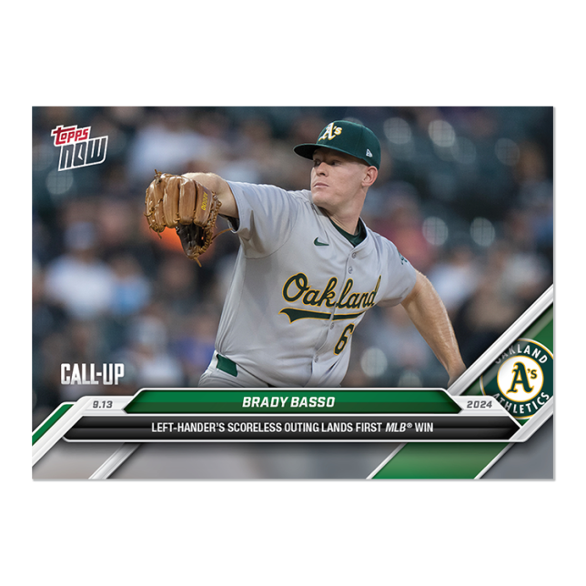 2024 Topps Now #689 Brady Basso