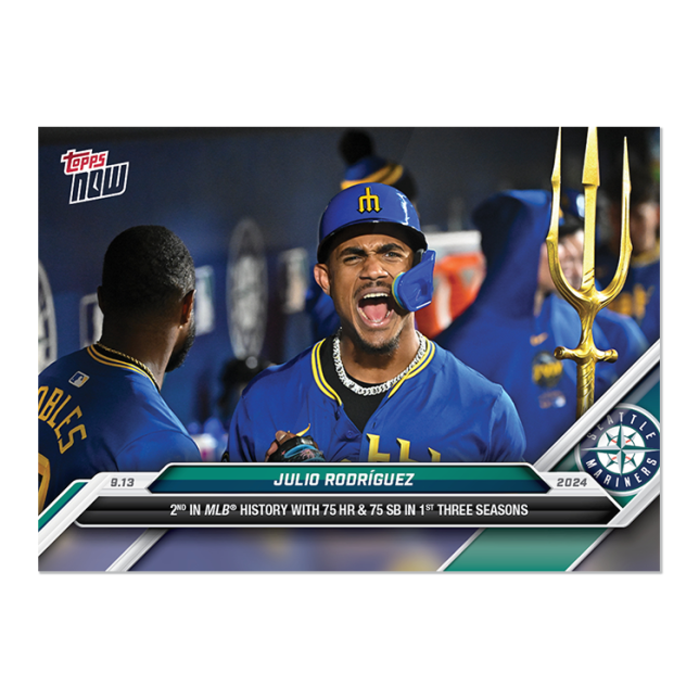 2024 Topps Now #692 Julio Rodríguez