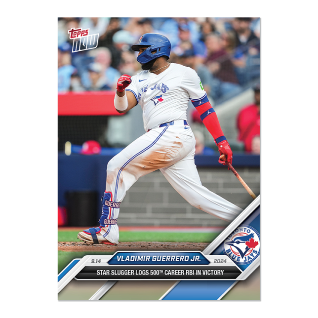 2024 Topps Now #695 Vladimir Guerrero Jr