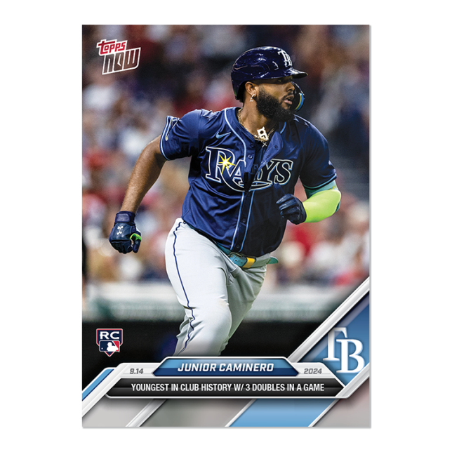 2024 Topps Now #696 Junior Caminero