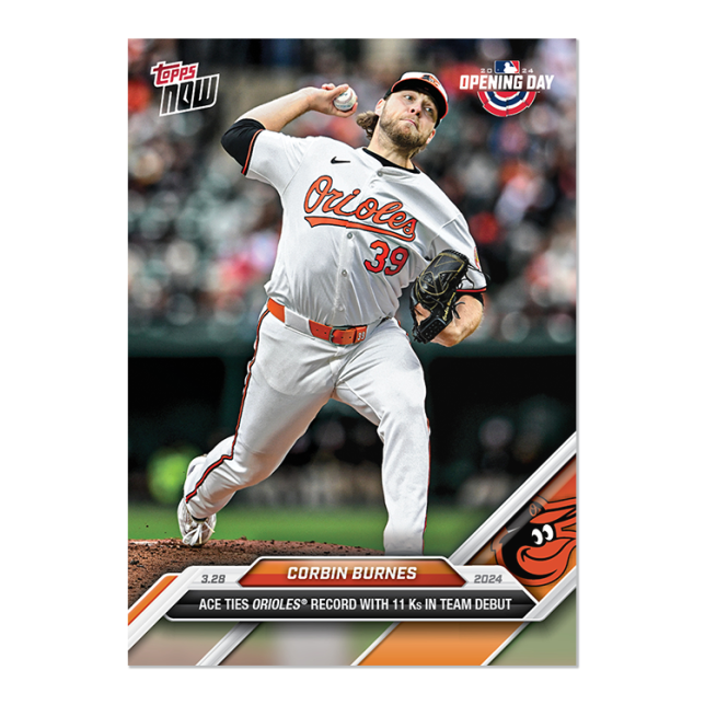 2024 Topps Now #7 Corbin Burnes
