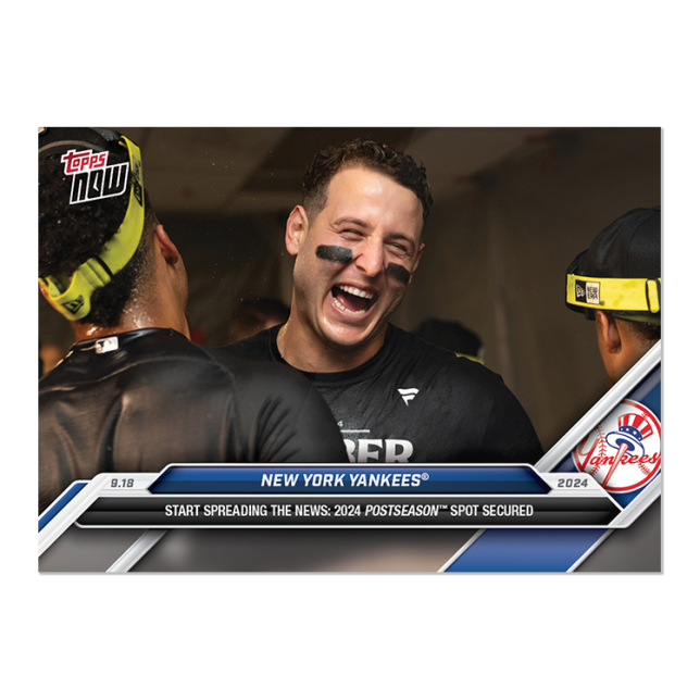 2024 Topps Now #714 New York Yankees (Rizzo)