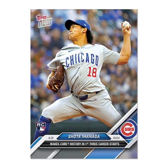 2024 Topps Now #72 Shōta Imanaga