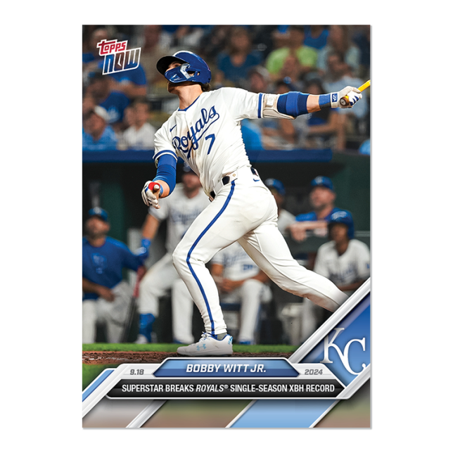 2024 Topps Now #720 Bobby Witt Jr.
