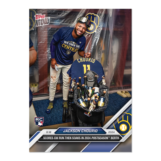 2024 Topps Now #721 Jackson Chourio