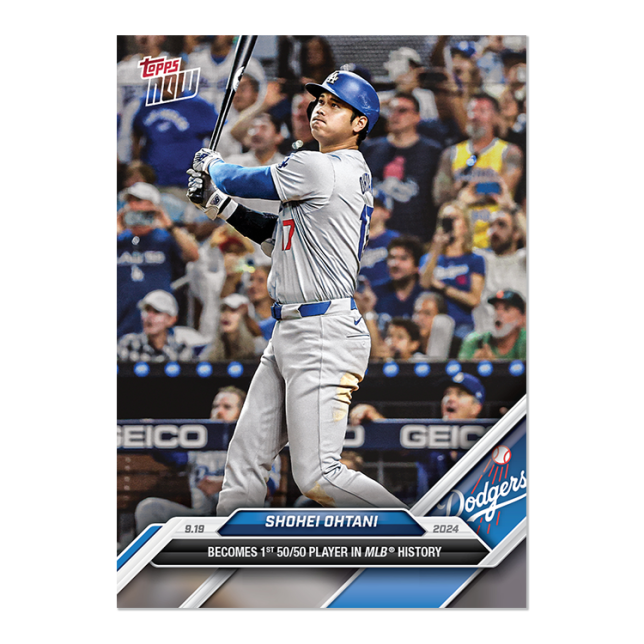 2024 Topps Now #722 Shohei Ohtani