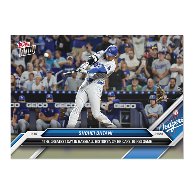 2024 Topps Now #723 Shohei Ohtani