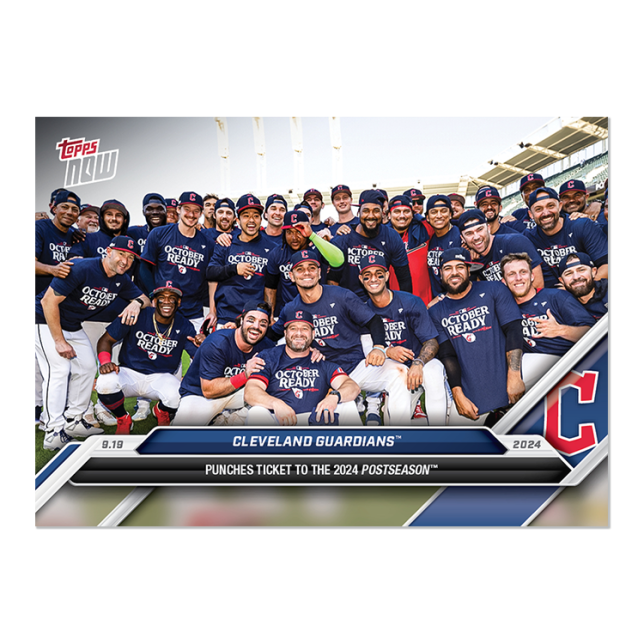 2024 Topps Now #725 Cleveland Guardians