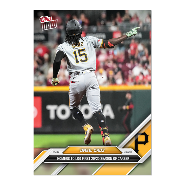 2024 Topps Now #729 Oneil Cruz