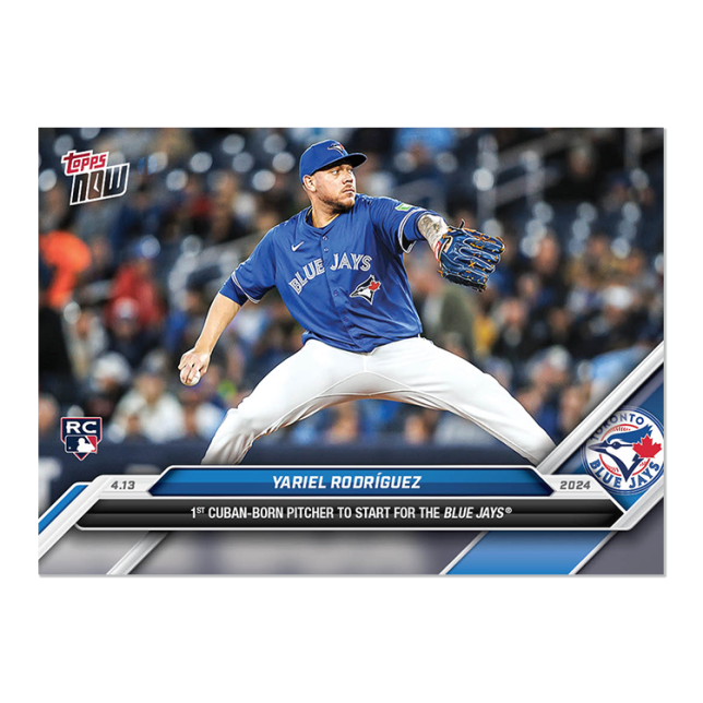 2024 Topps Now #73 Yariel Rodríguez