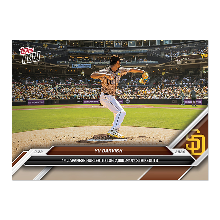 2024 Topps Now #736 Yu Darvish