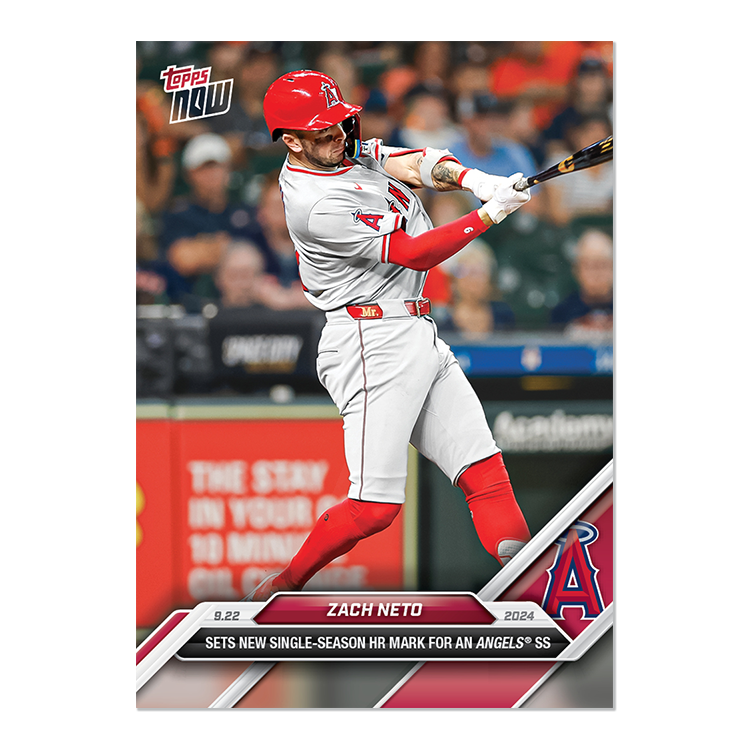 2024 Topps Now #741 Zach Neto