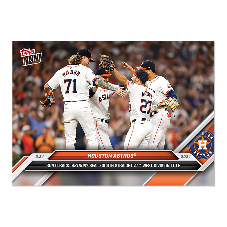 2024 Topps Now #746 Houston Astros