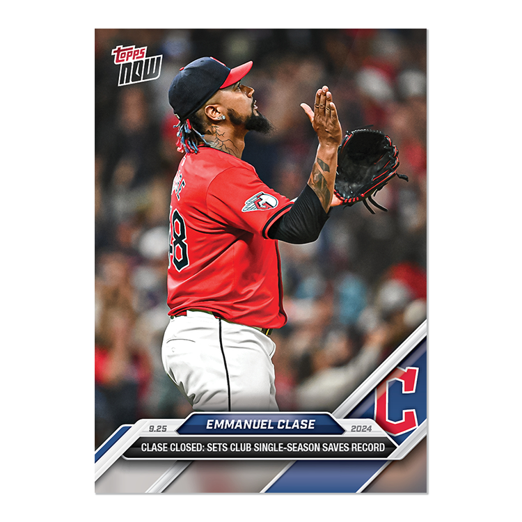 2024 Topps Now #754 Emmanuel Clase