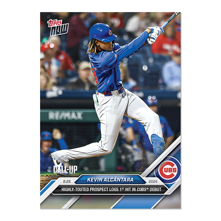 2024 Topps Now #756 Kevin Alcántara