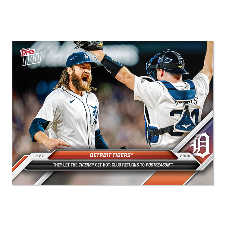 2024 Topps Now #765 Detroit Tigers