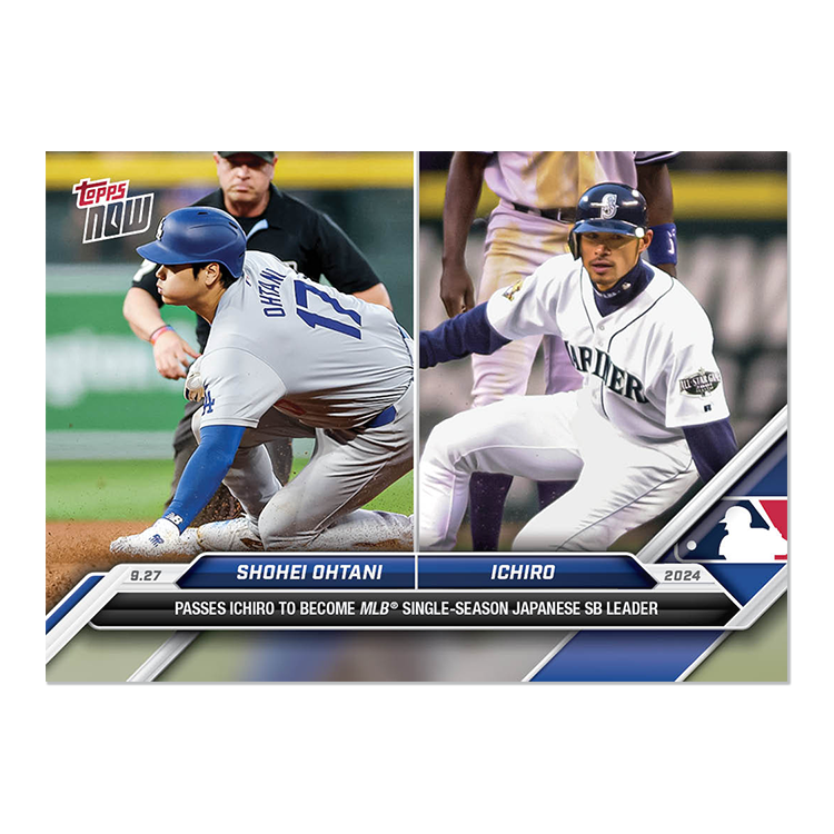 2024 Topps Now #768 Shohei Ohtani/Ichiro
