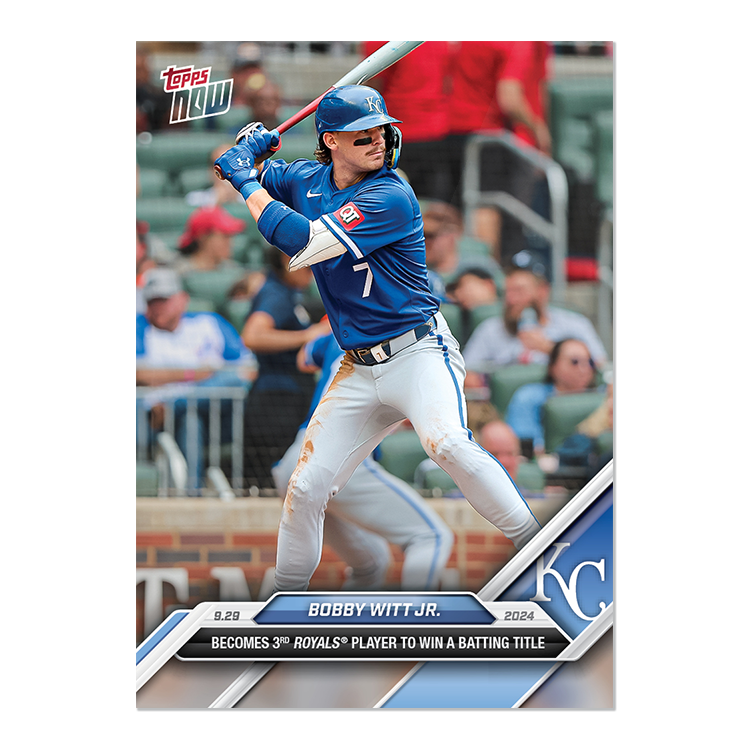 2024 Topps Now #778 Bobby Witt Jr