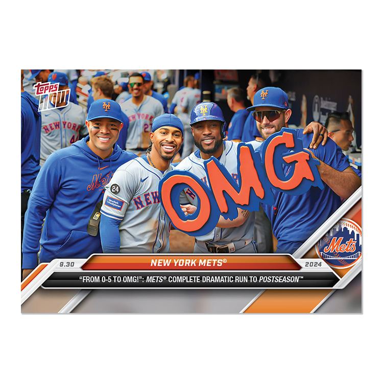 2024 Topps Now #780 New York Mets