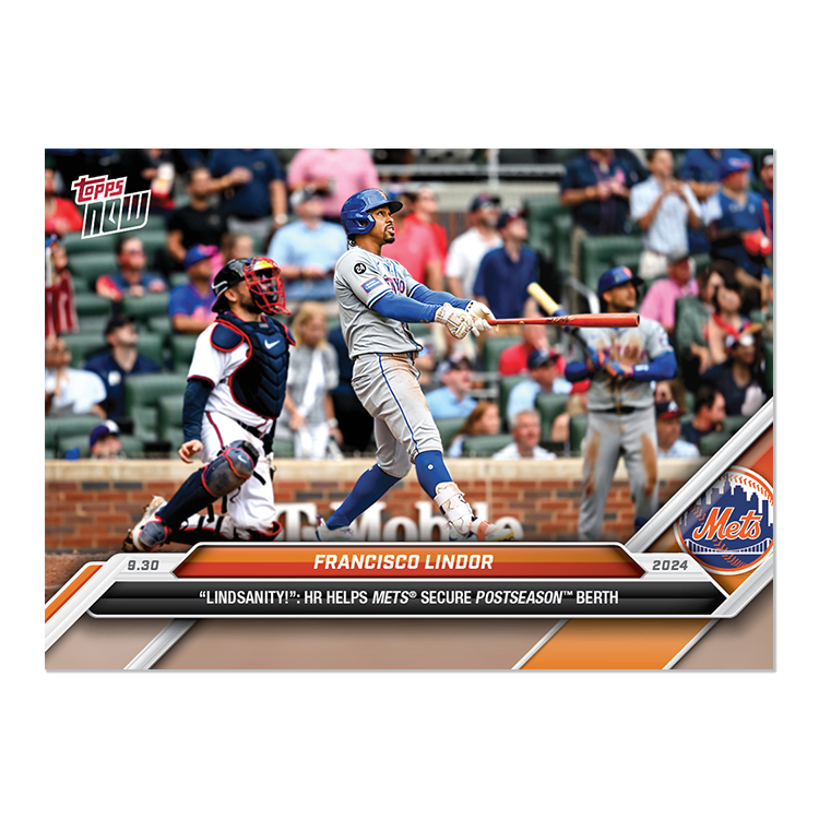 2024 Topps Now #781 Francisco Lindor